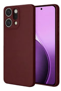 Oppo Reno 14 Uyumlu First Silikon - Bordo