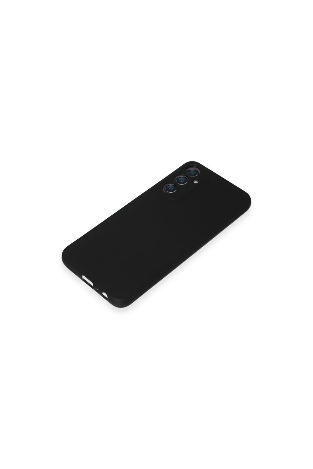 Samsung Galaxy A05S Uyumlu Kılıf First Silikon - Siyah