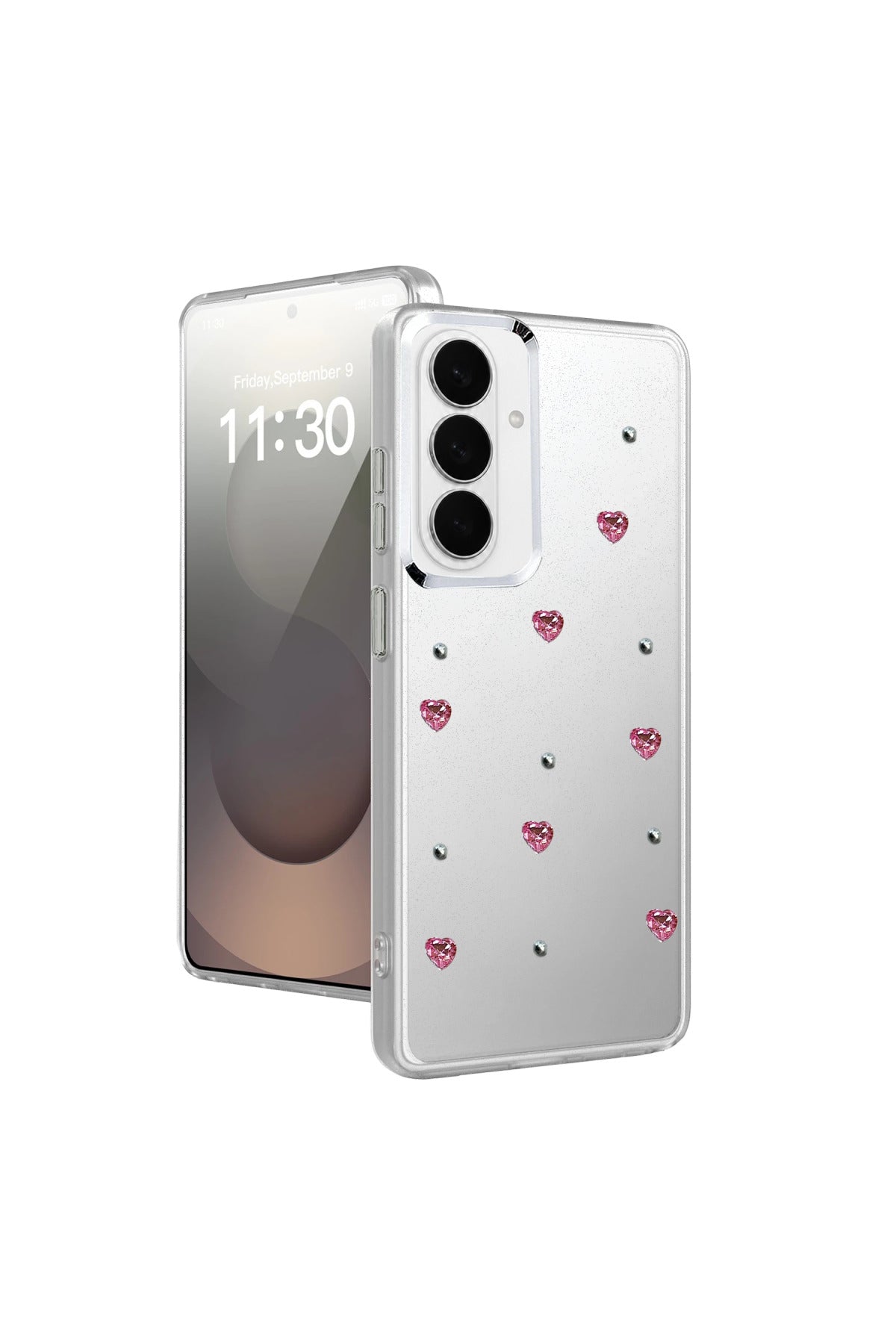 Samsung Galaxy S26 Plus Uyumlu Fiyonk Desenli Kapak - Desen 3