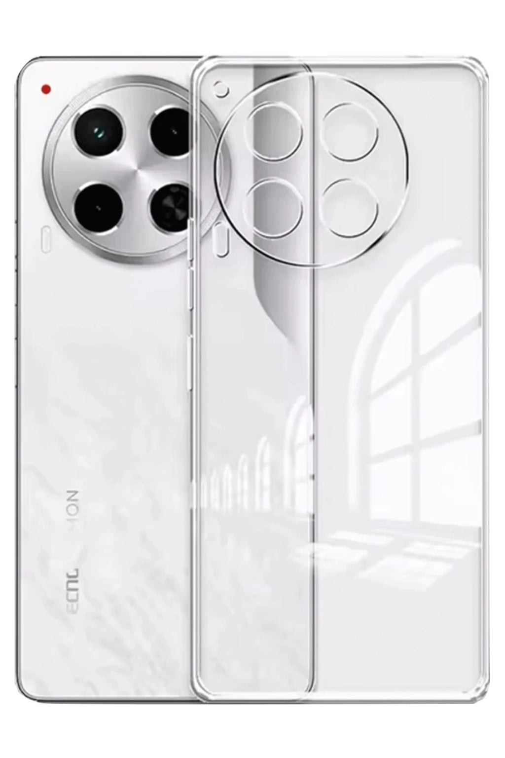 Tecno Camon 30 Uyumlu Kılıf Lüx Şeffaf Silikon