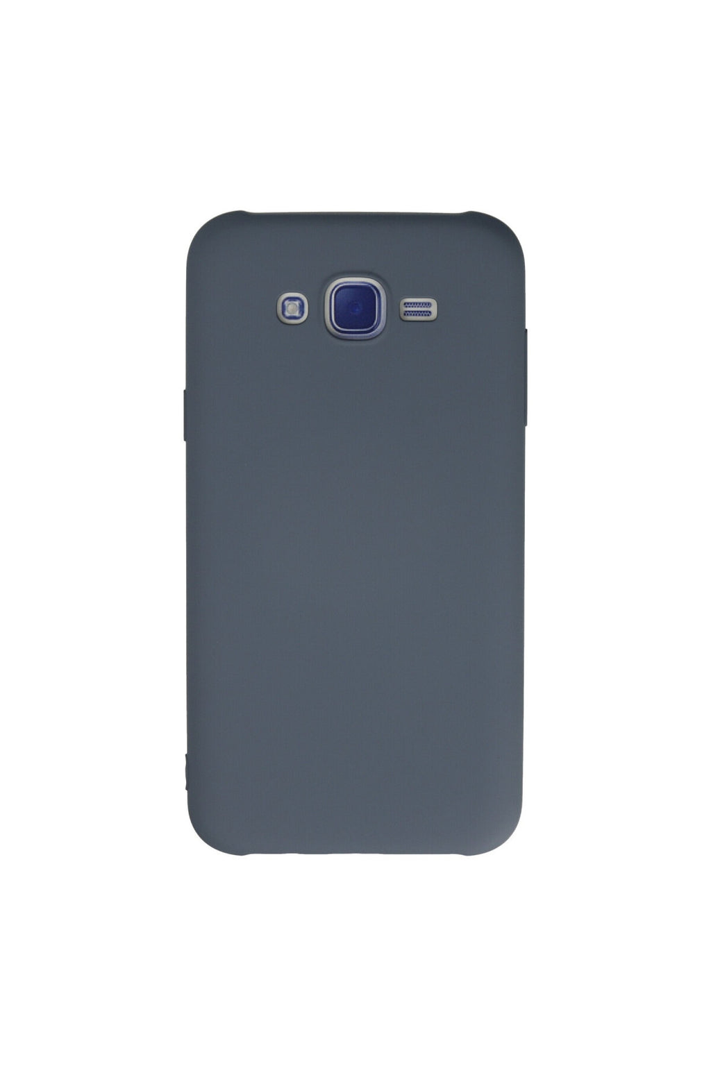 Samsung Galaxy J7 Uyumlu Kılıf Nano içi Kadife Silikon - Gri