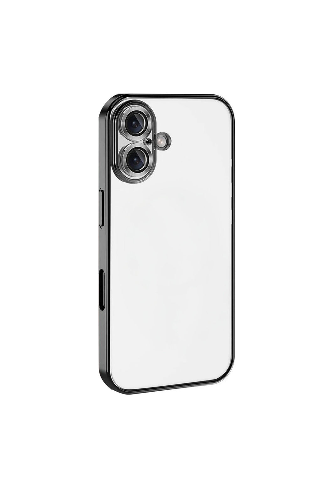 Apple iPhone 17 Uyumlu Lensli Silikon - Siyah