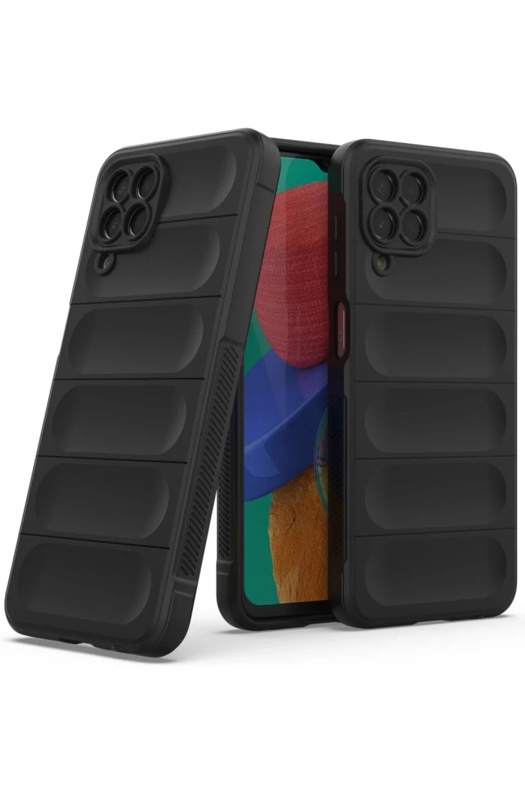Samsung Galaxy M33 Uyumlu Kılıf Optimum Silikon - Siyah