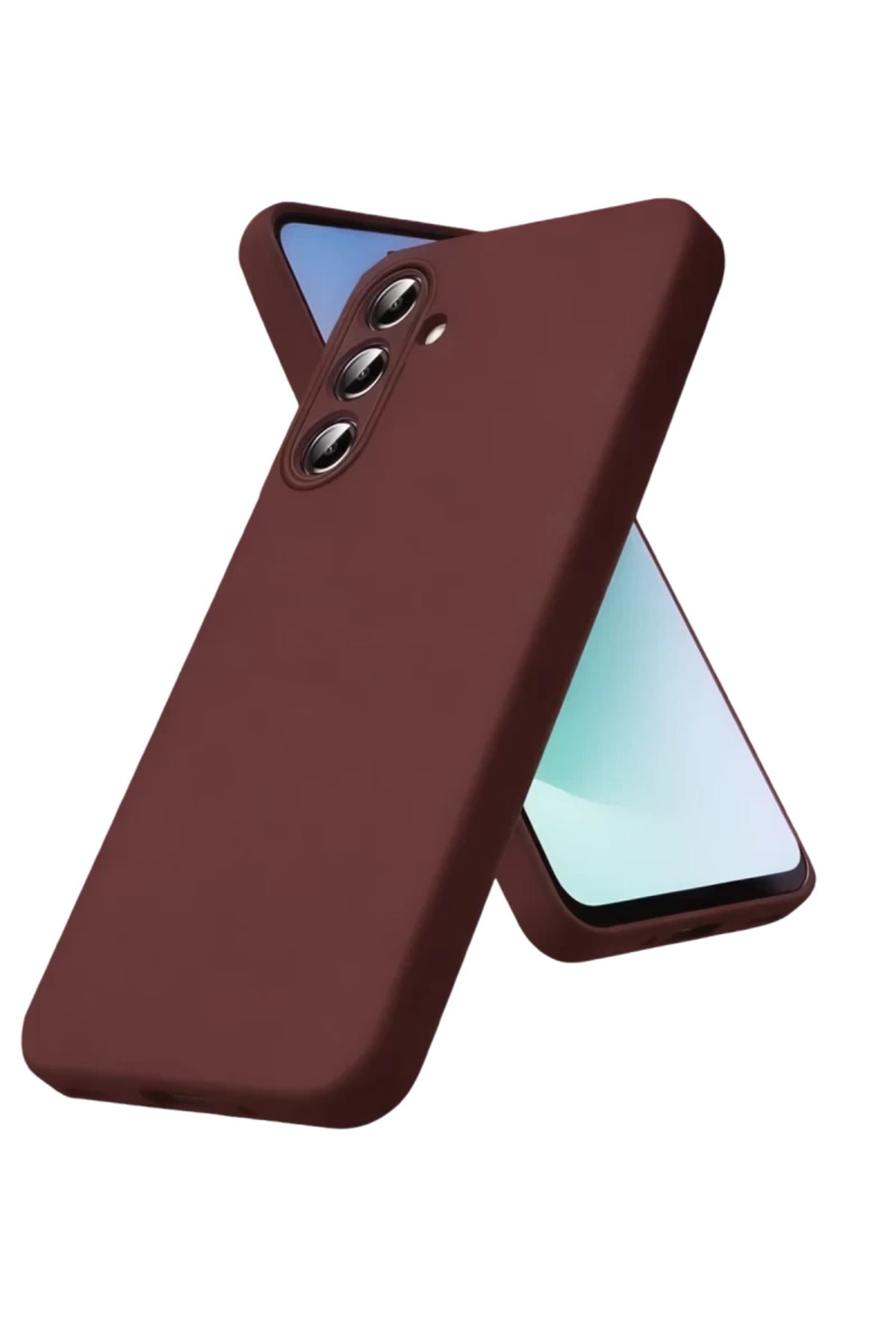 Samsung Galaxy A37 5G Uyumlu First Silikon - Bordo