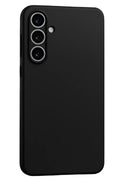 Samsung Galaxy A55 5G Uyumlu Kılıf First Silikon - Siyah