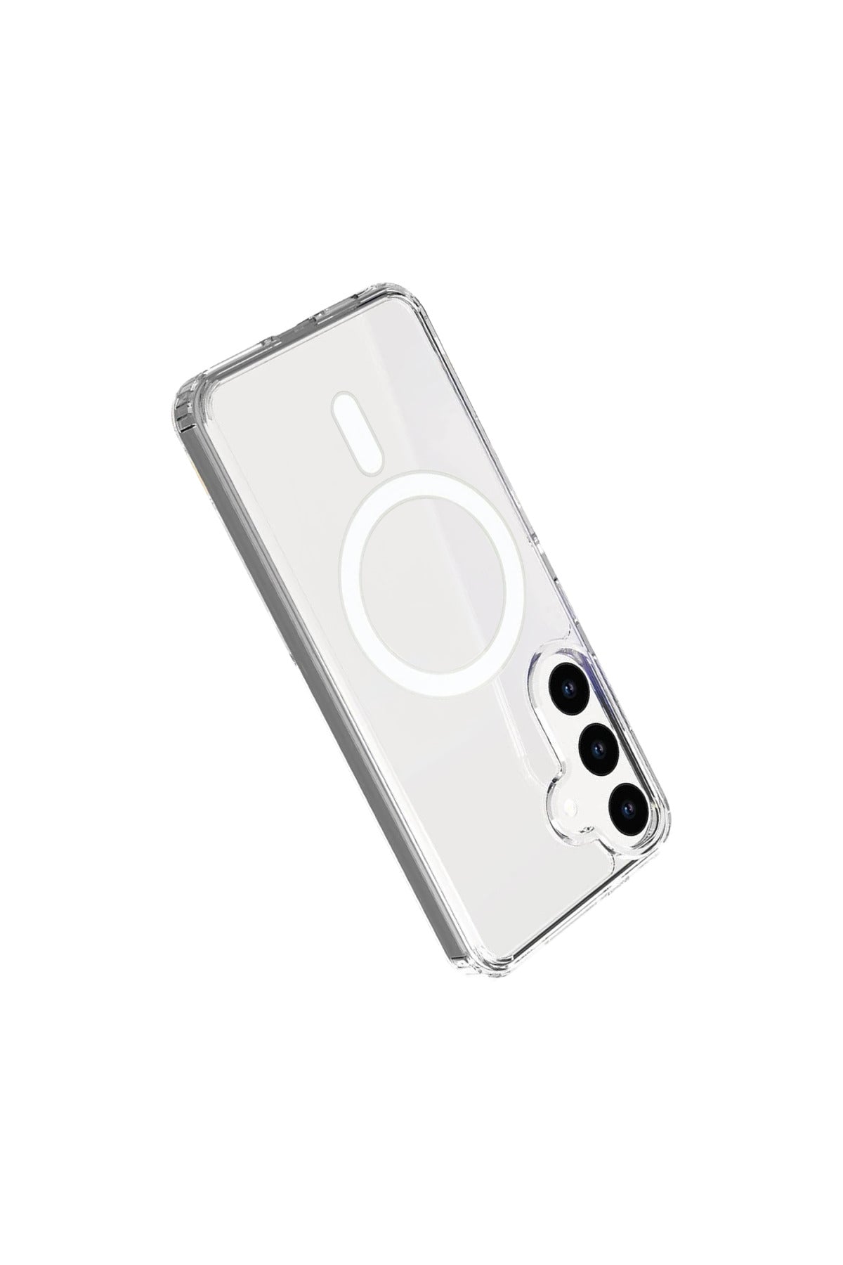 Samsung Galaxy S26 Uyumlu Magneticsafe Şeffaf Silikon - Şeffaf