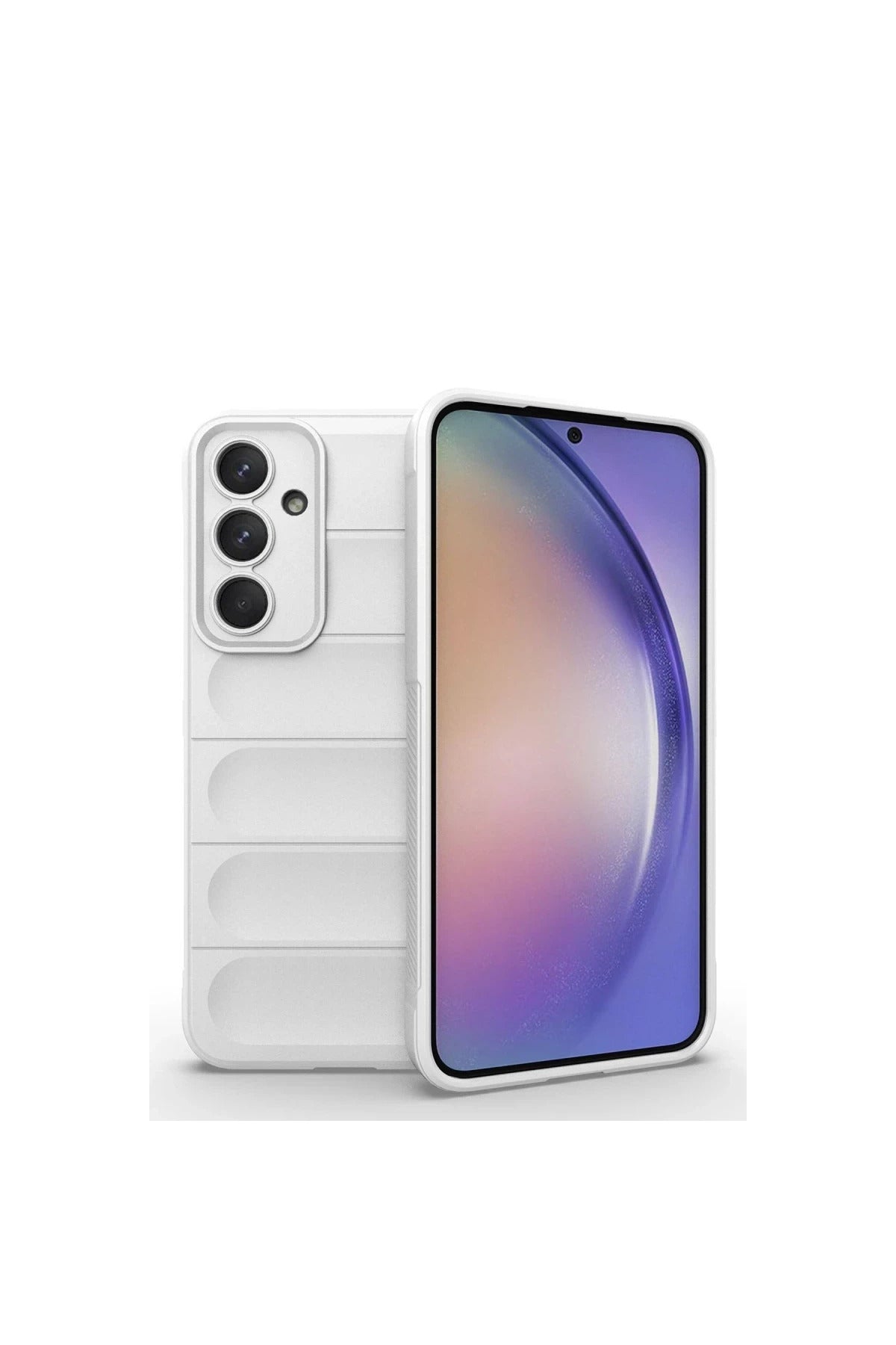 Samsung Galaxy M14 5G Uyumlu Kılıf Optimum Silikon - Krem