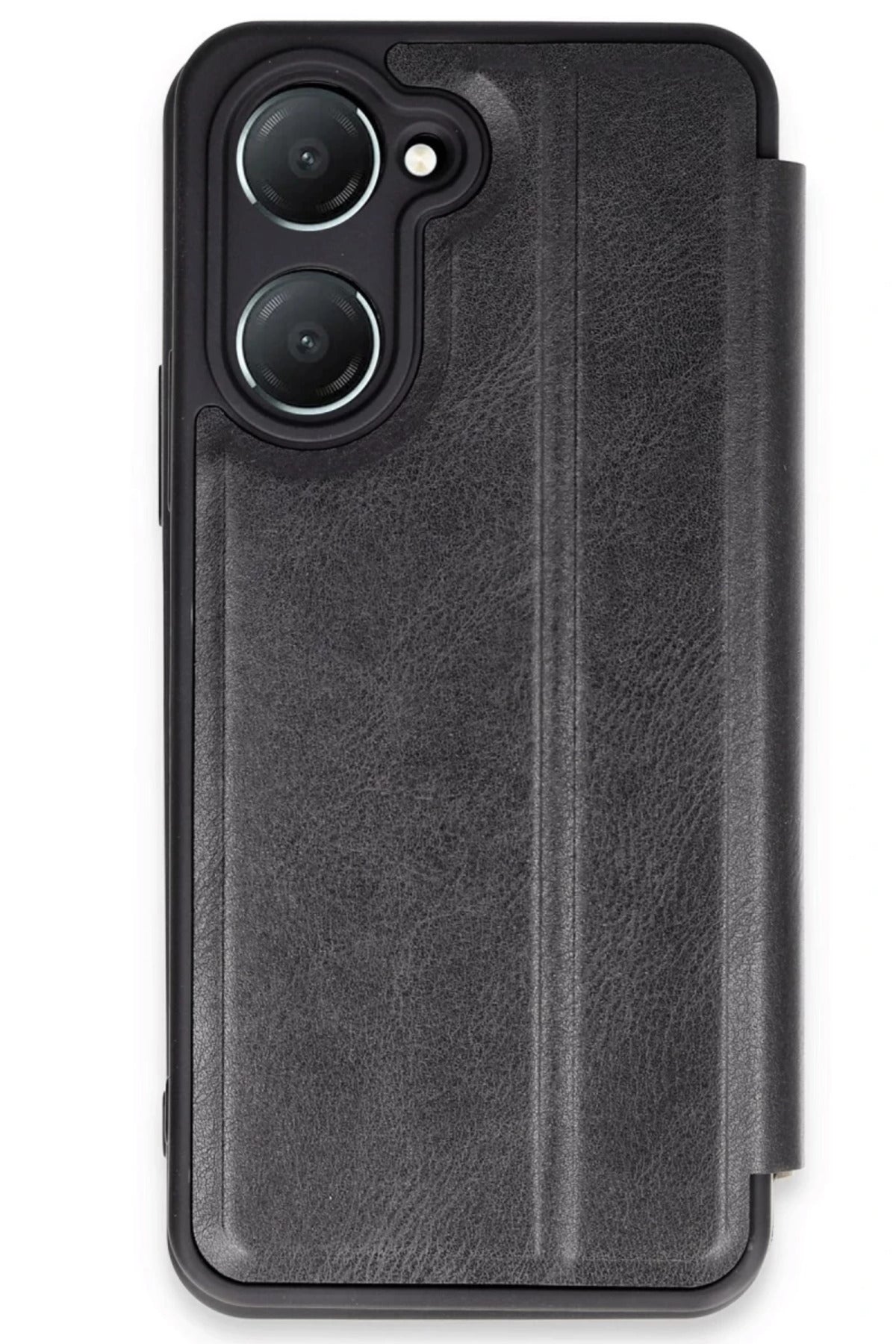 Vivo Y18 Uyumlu Kılıf Flip Cover - Siyah