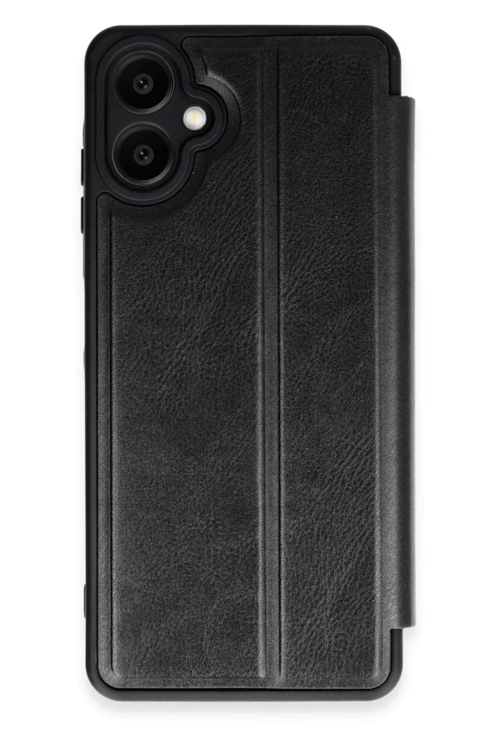 Samsung Galaxy A06 Uyumlu Kılıf Flip Cover - Siyah