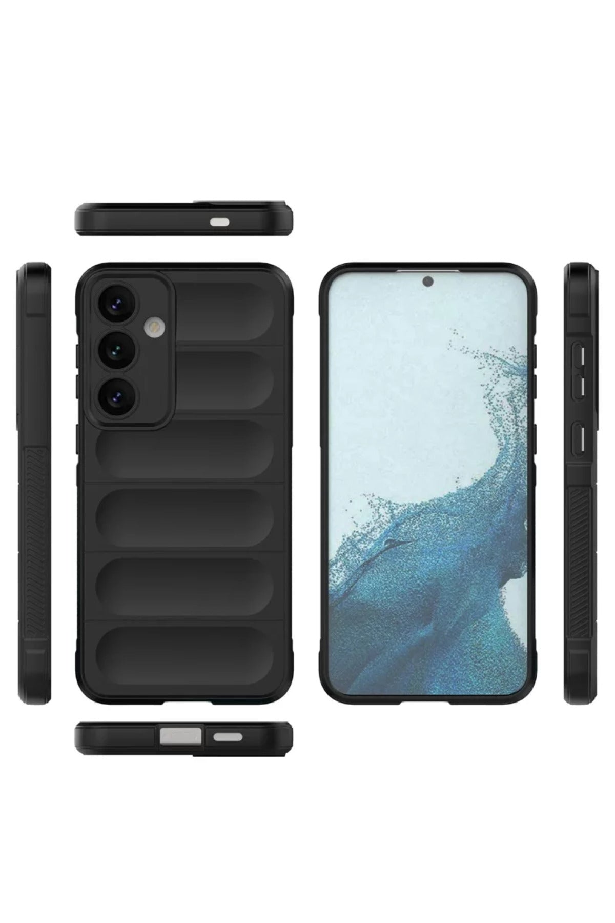 Samsung Galaxy S24 Uyumlu Kılıf Optimum Silikon - Siyah
