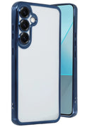 Samsung Galaxy S25 Plus Uyumlu Kılıf Lensli Silikon - Lacivert