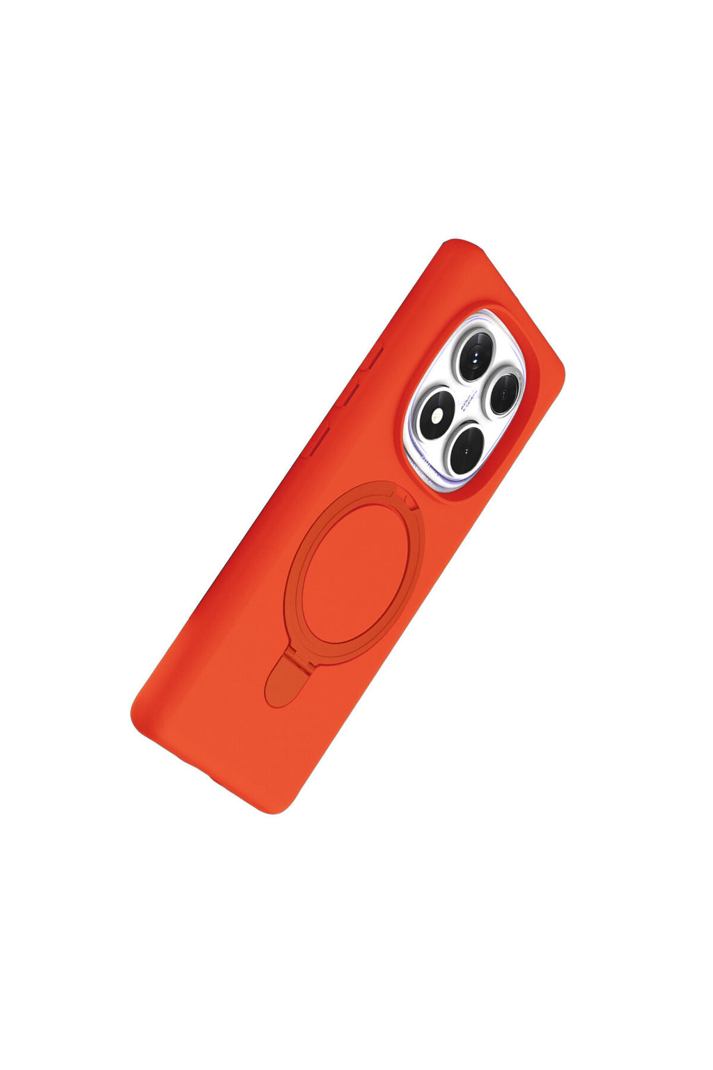Xiaomi Redmi Note 14 Pro 4G Uyumlu Regal Magsafe Standlı Kapak - Turuncu