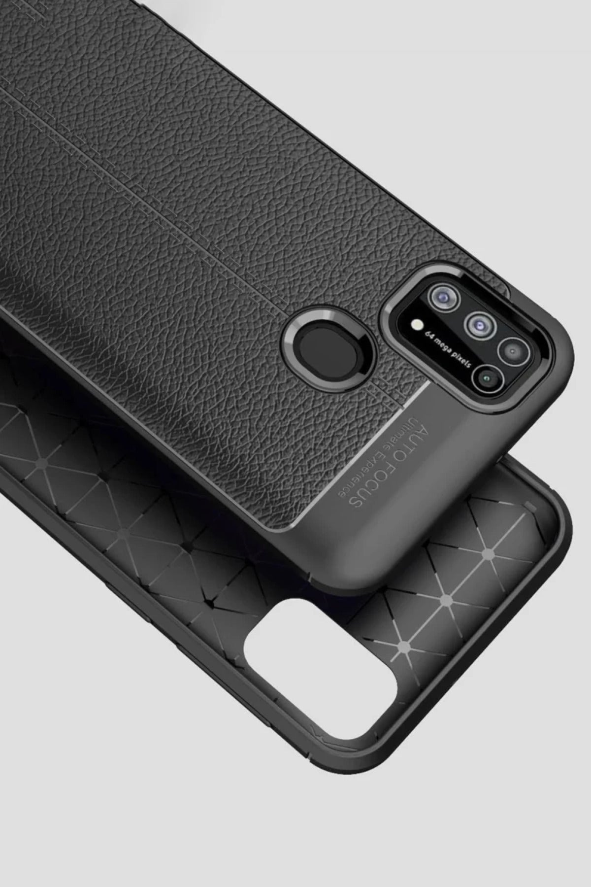 Samsung Galaxy M31 Uyumlu Kılıf Auto Focus Kapak - Kırmızı