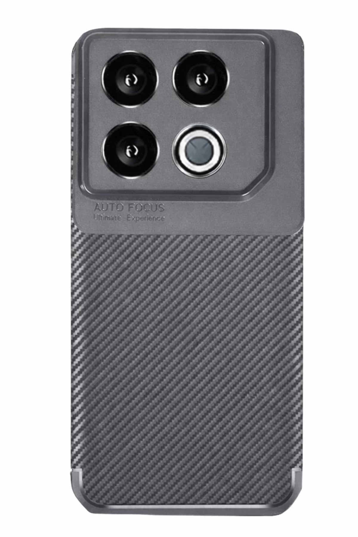İnfinix GT 20 Pro Kılıf Auto Focus Karbon Kapak - Gri