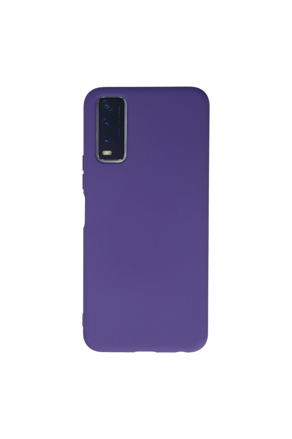 Vivo Y11S Uyumlu Kılıf Nano içi Kadife Silikon - Mor