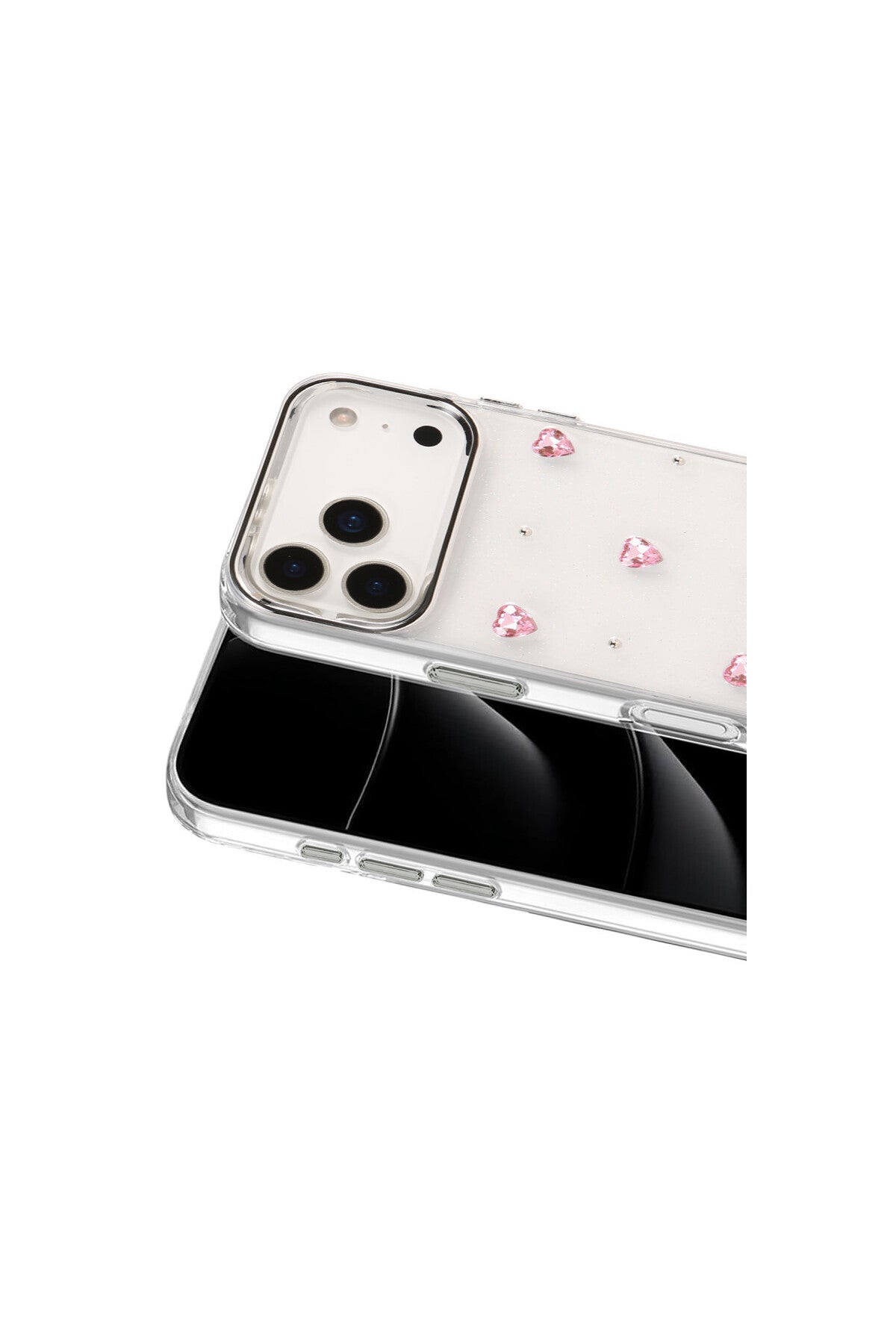 Apple iPhone 17 Pro Uyumlu Fiyonk Desenli Kapak - Desen 3