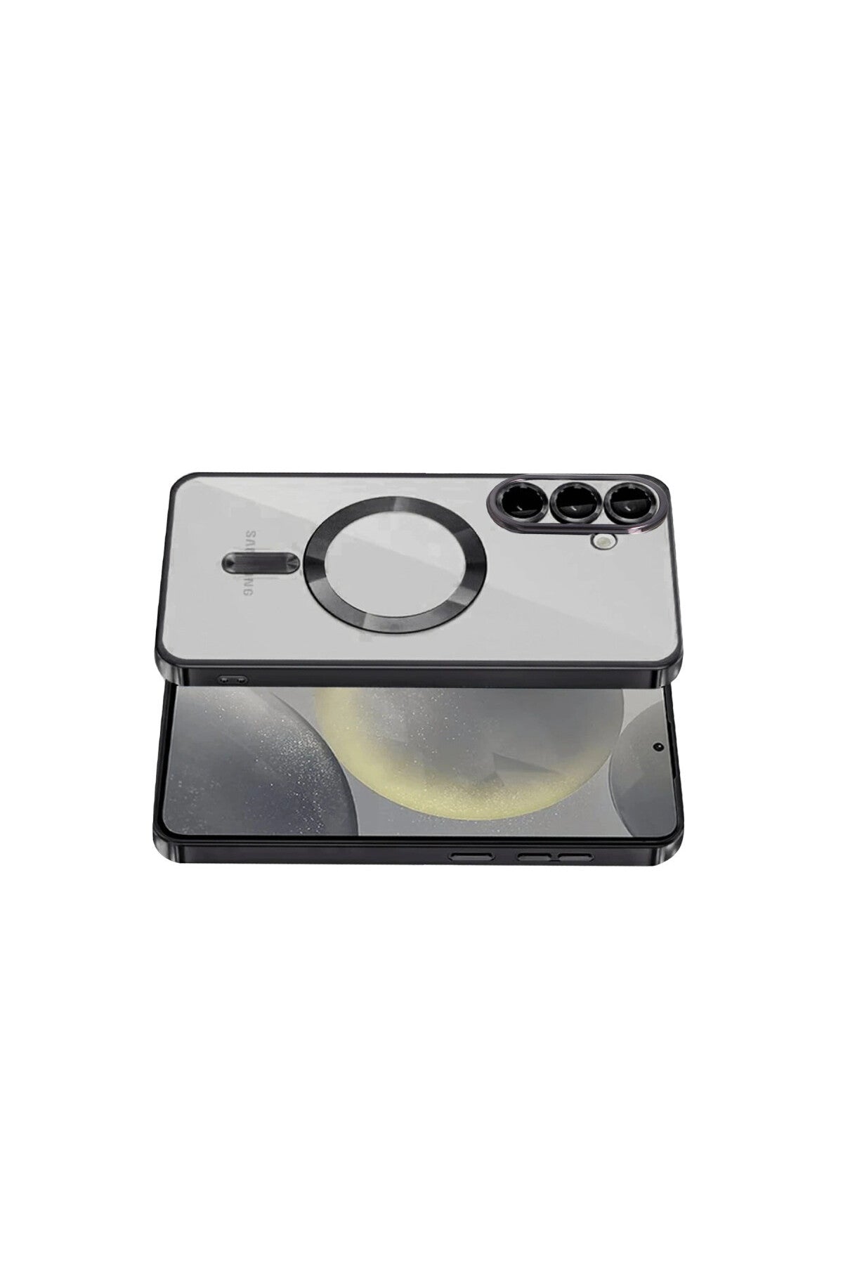 Samsung Galaxy S26 Uyumlu Kross Magneticsafe Kapak - Siyah