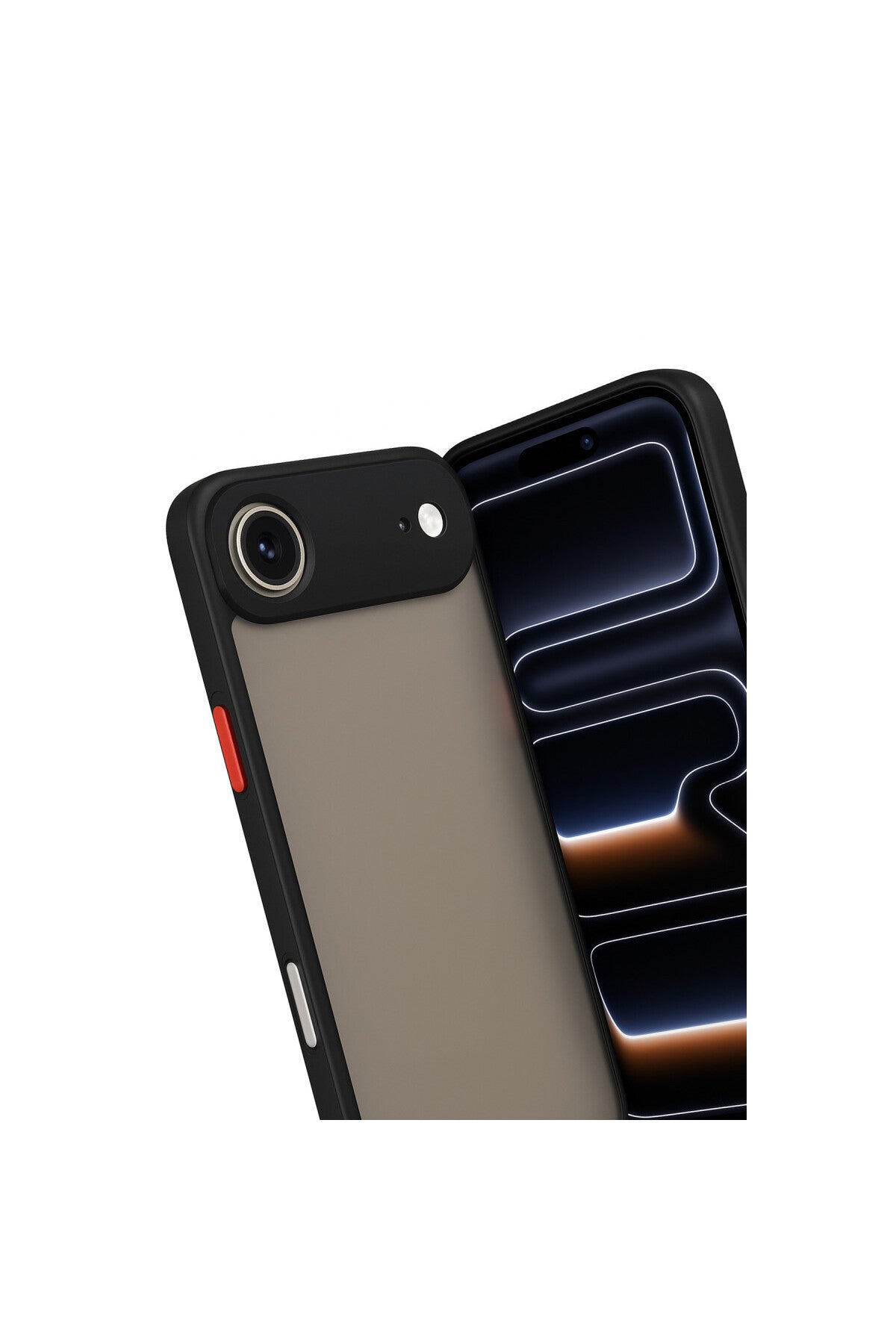 Apple iPhone 17 Air Uyumlu Kılıf Montreal Silikon Kapak - Siyah
