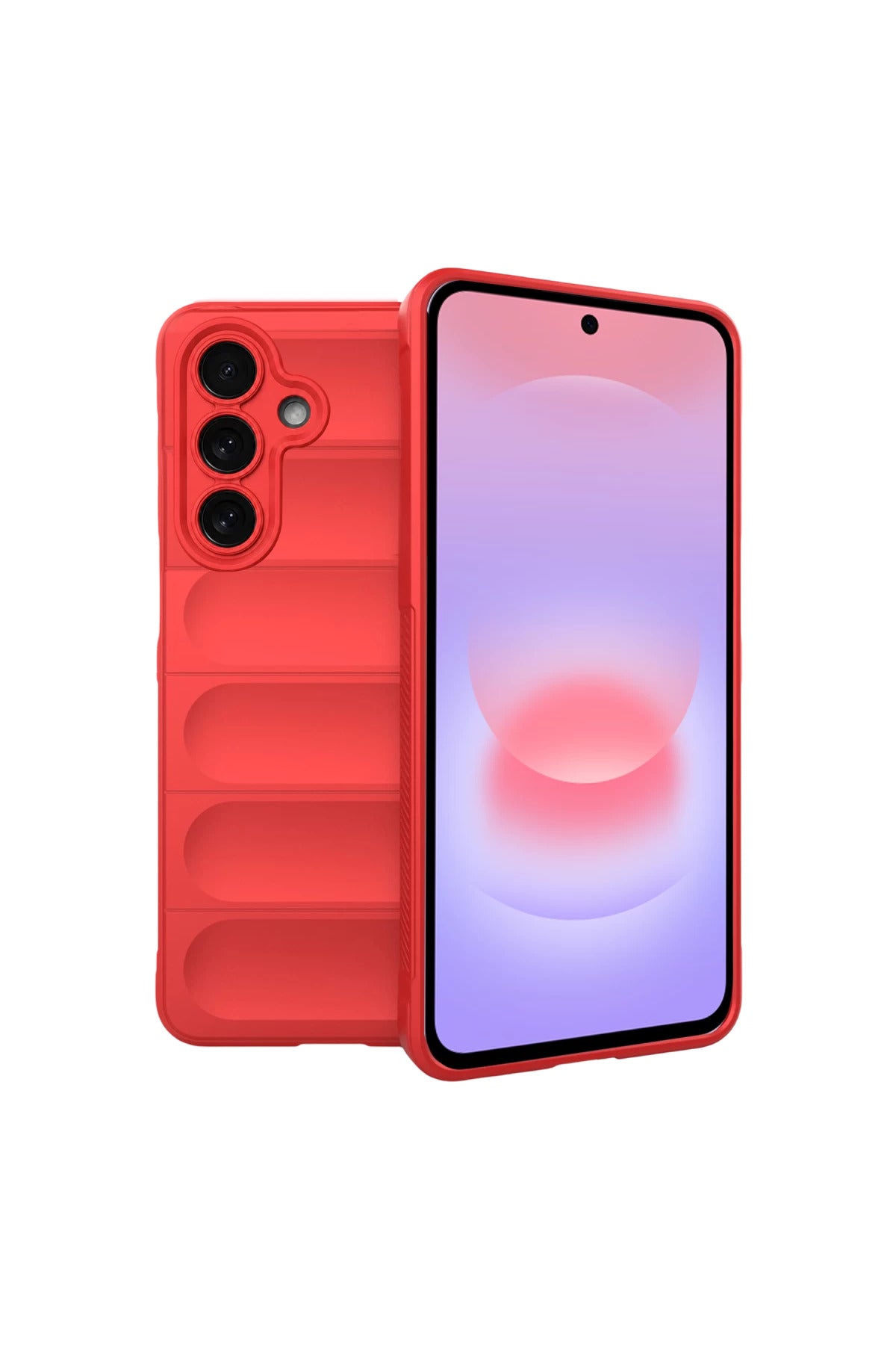 Samsung Galaxy A37 5G Uyumlu Optimum Silikon - Kırmızı