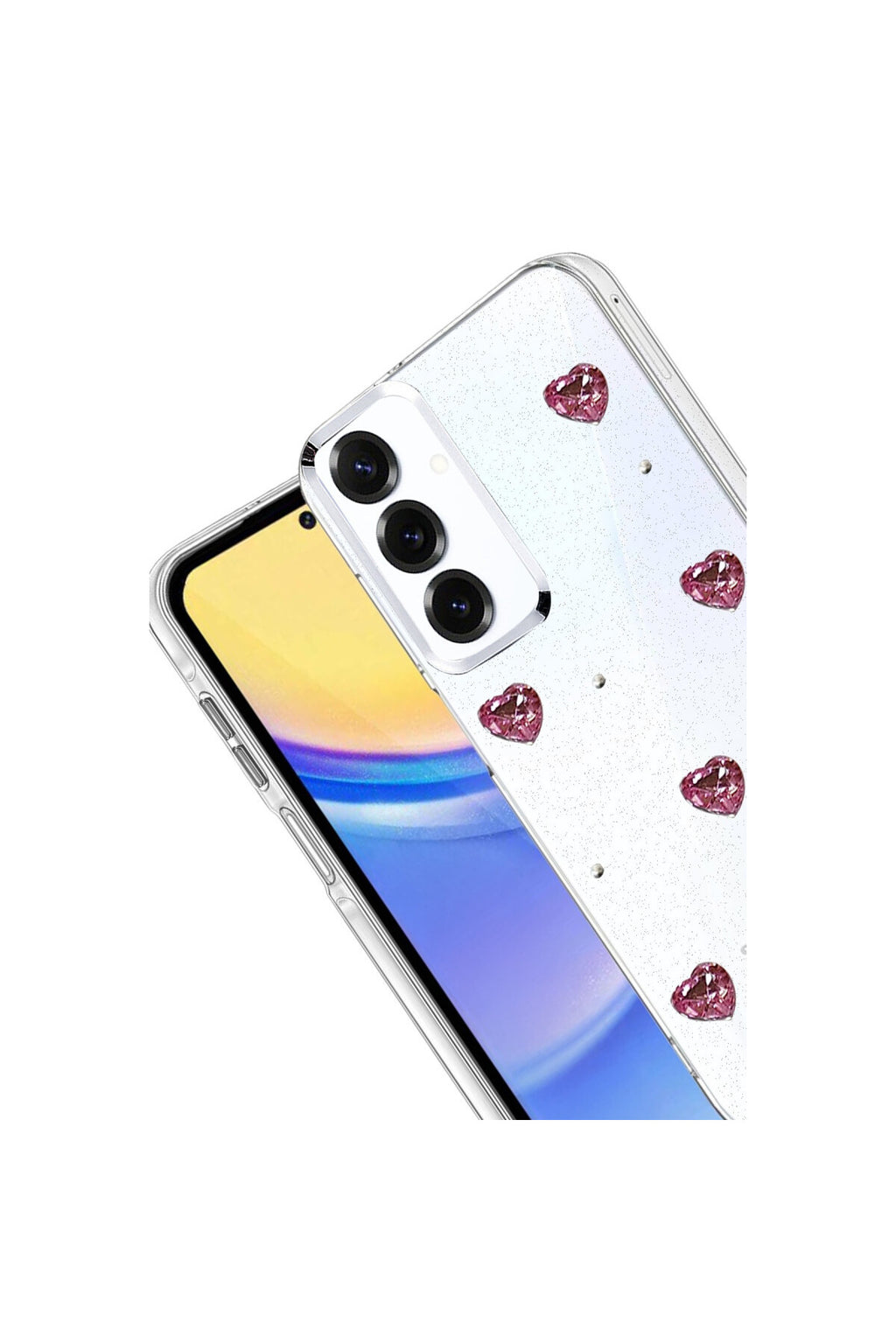 Samsung Galaxy S25 Uyumlu Fiyonk Desenli Kapak - Desen 3