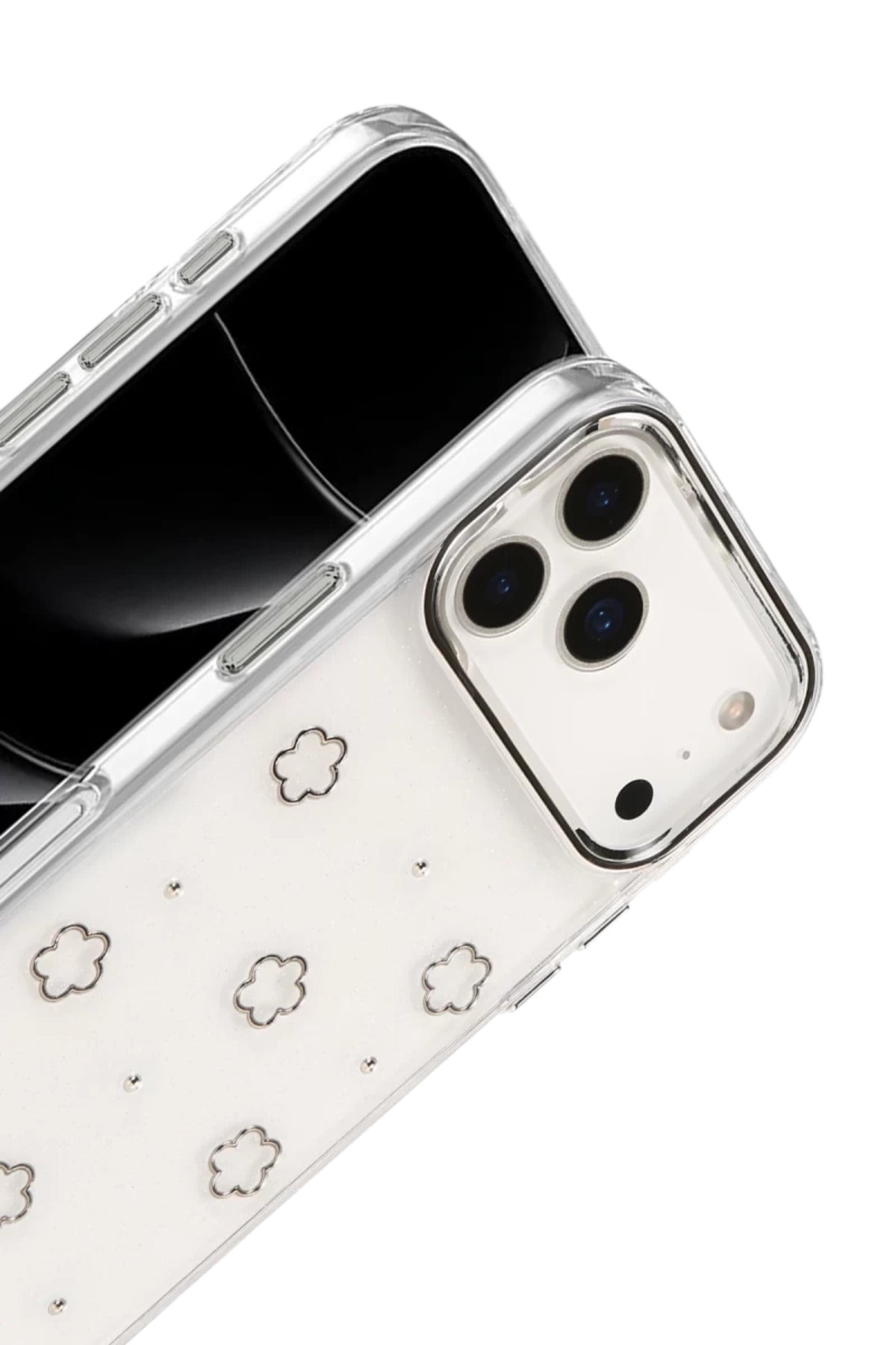 Apple iPhone 17 Pro Uyumlu Fiyonk Desenli Kapak - Desen 2