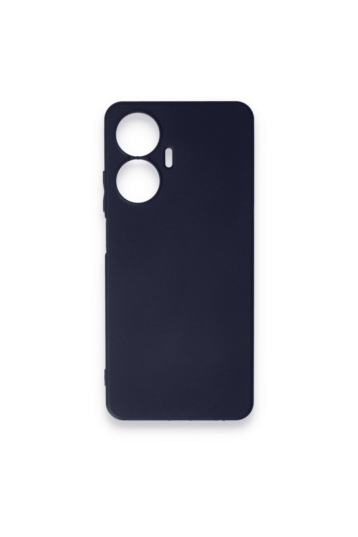 Realme C55 Uyumlu Kılıf First Silikon - Lacivert