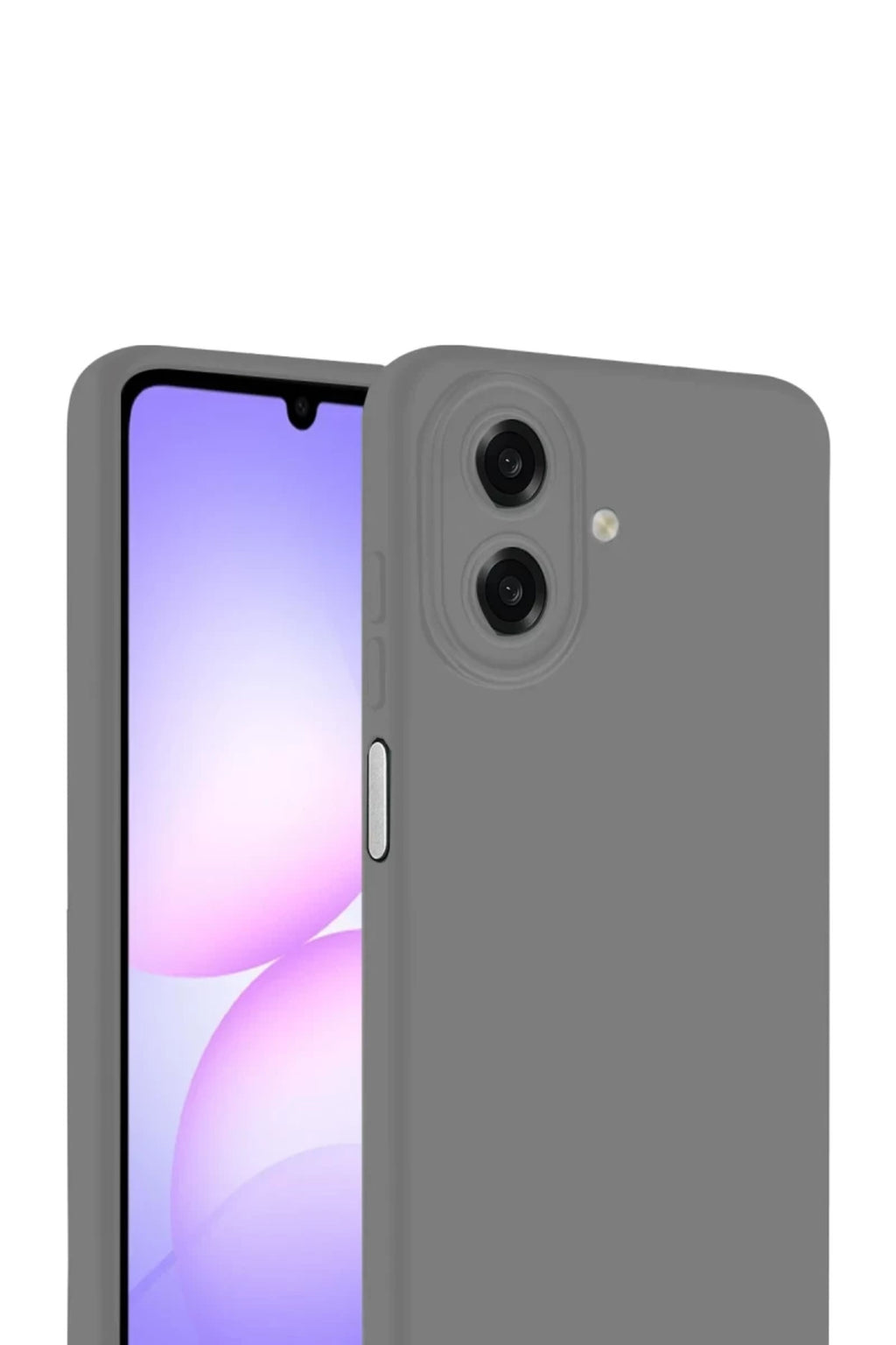 Samsung Galaxy A07 4G Uyumlu First Silikon - Gri