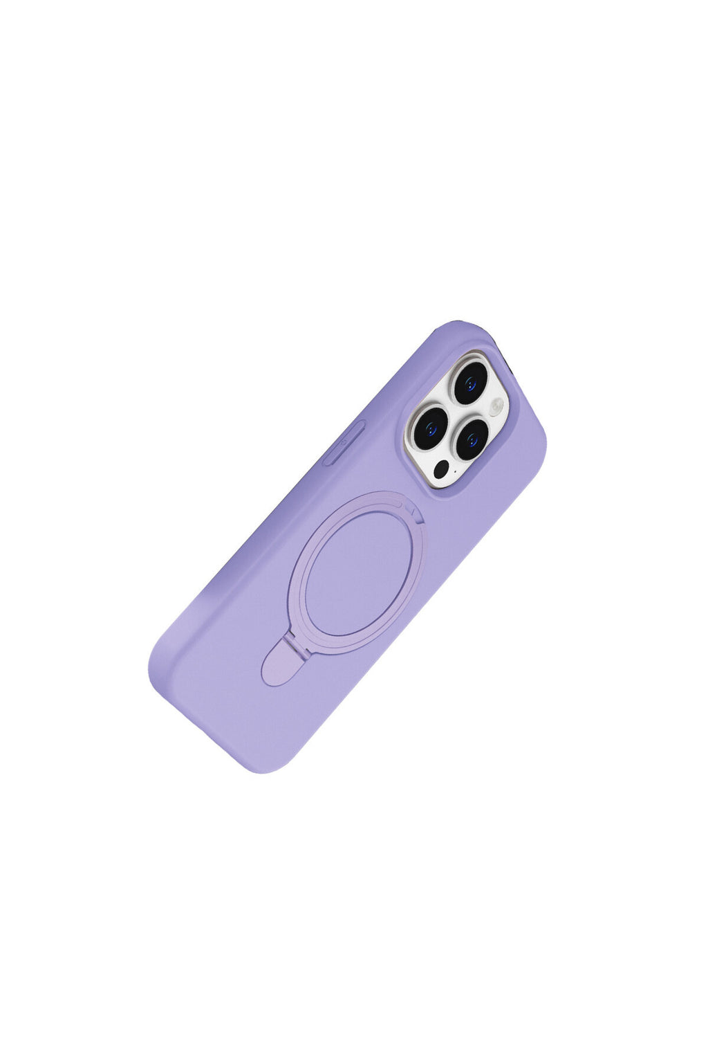 Apple iPhone 14 Pro Max Uyumlu Regal Magsafe Standlı Kapak - Lila