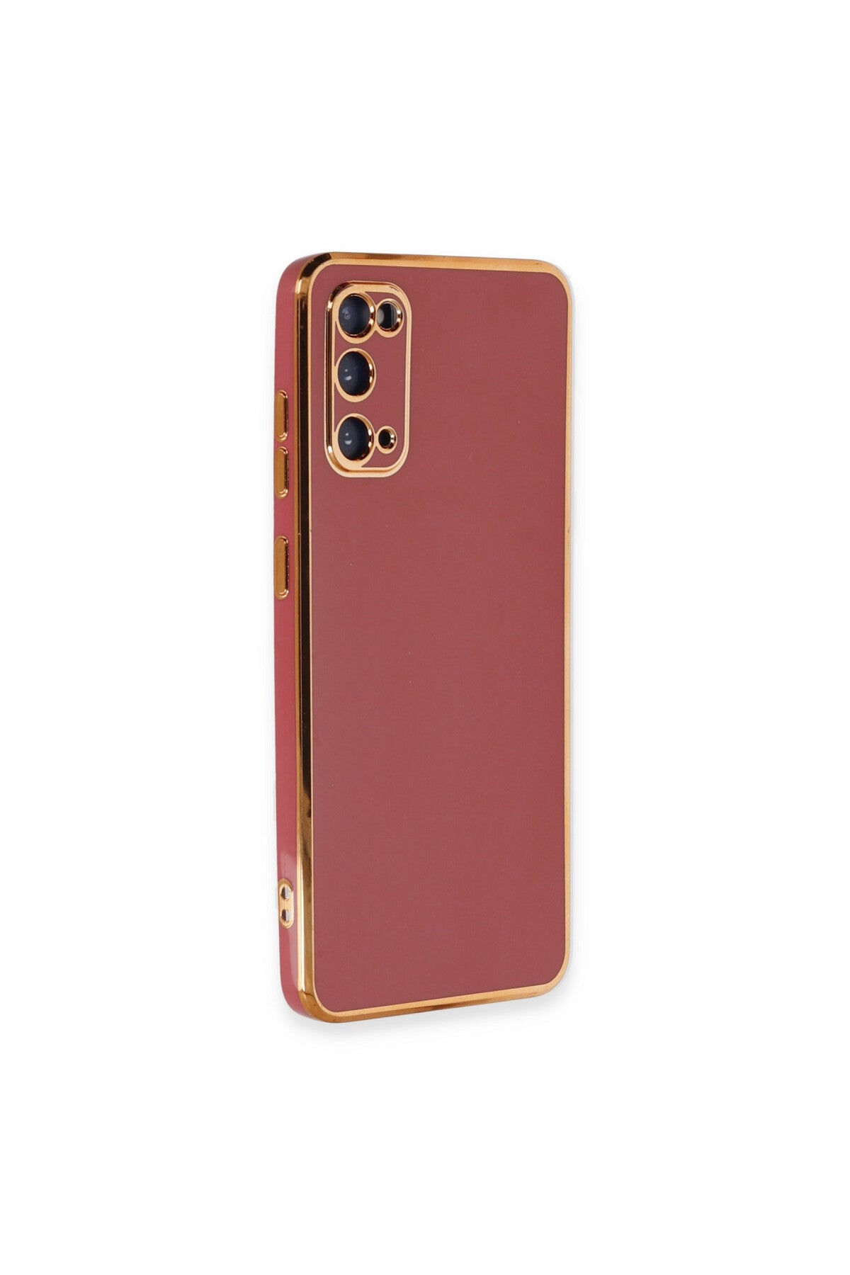 Samsung Galaxy S20 Uyumlu Kılıf Volet Silikon - Kırmızı