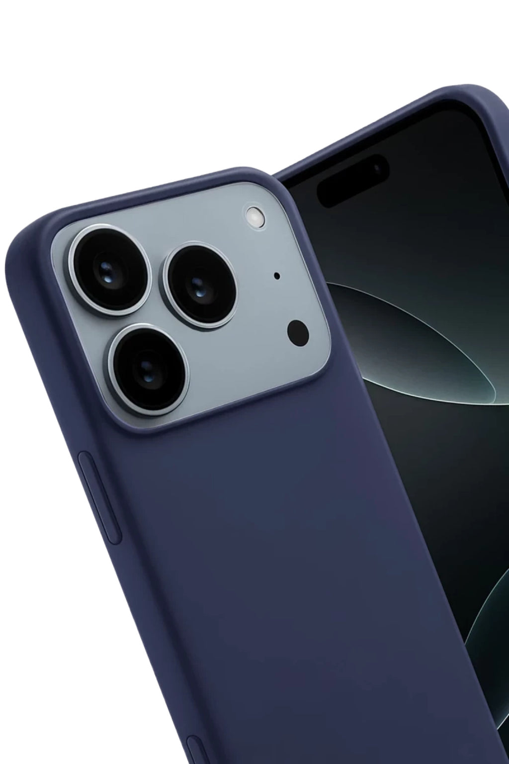 Apple iPhone 17 Pro Max Uyumlu First Silikon - Lacivert