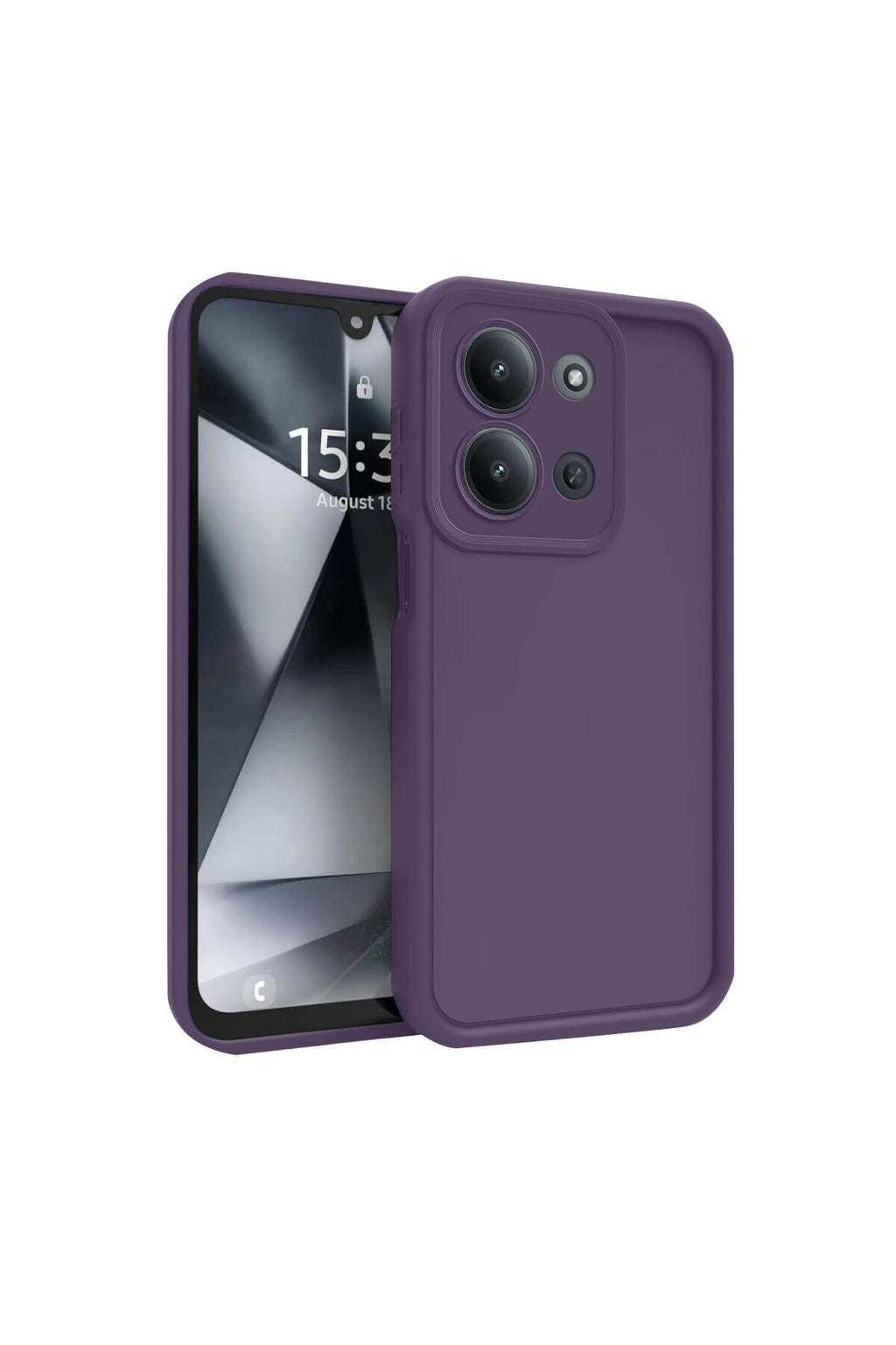 Xiaomi Redmi 15C 4G Uyumlu Viera Silikon - Mürdüm
