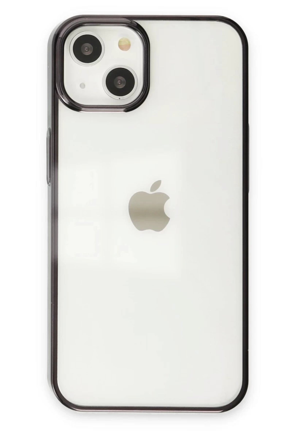 Apple iPhone 14 Plus Uyumlu Kılıf Element Silikon - Siyah