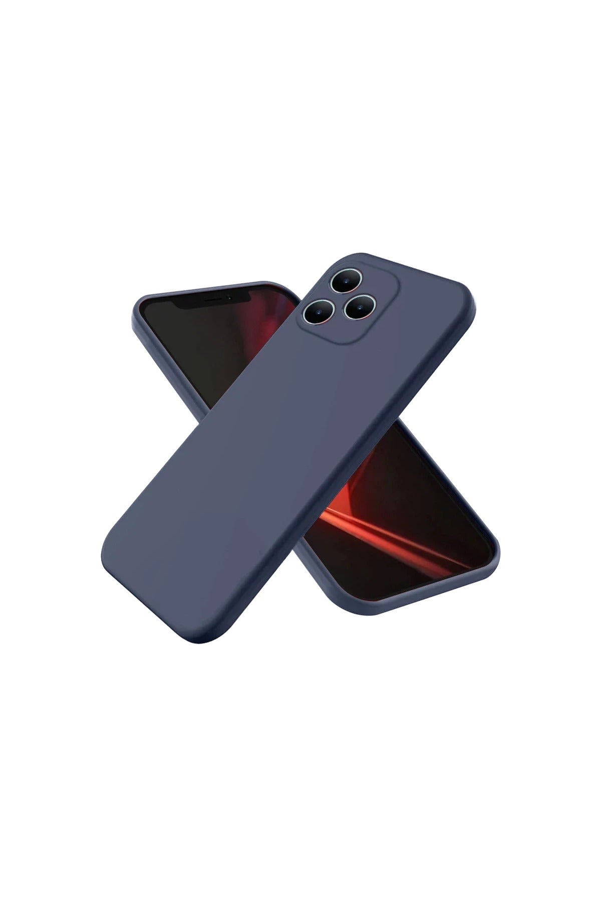 Realme Note 50 4G Uyumlu Kılıf First Silikon - Lacivert