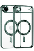 Apple iPhone 17 Air Uyumlu Kross Magneticsafe Kapak - Koyu Yeşil