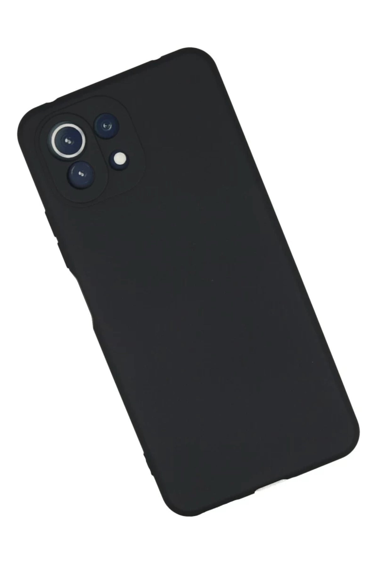 Xiaomi Mİ 11 Lite Uyumlu Kılıf Nano içi Kadife Silikon - Lacivert