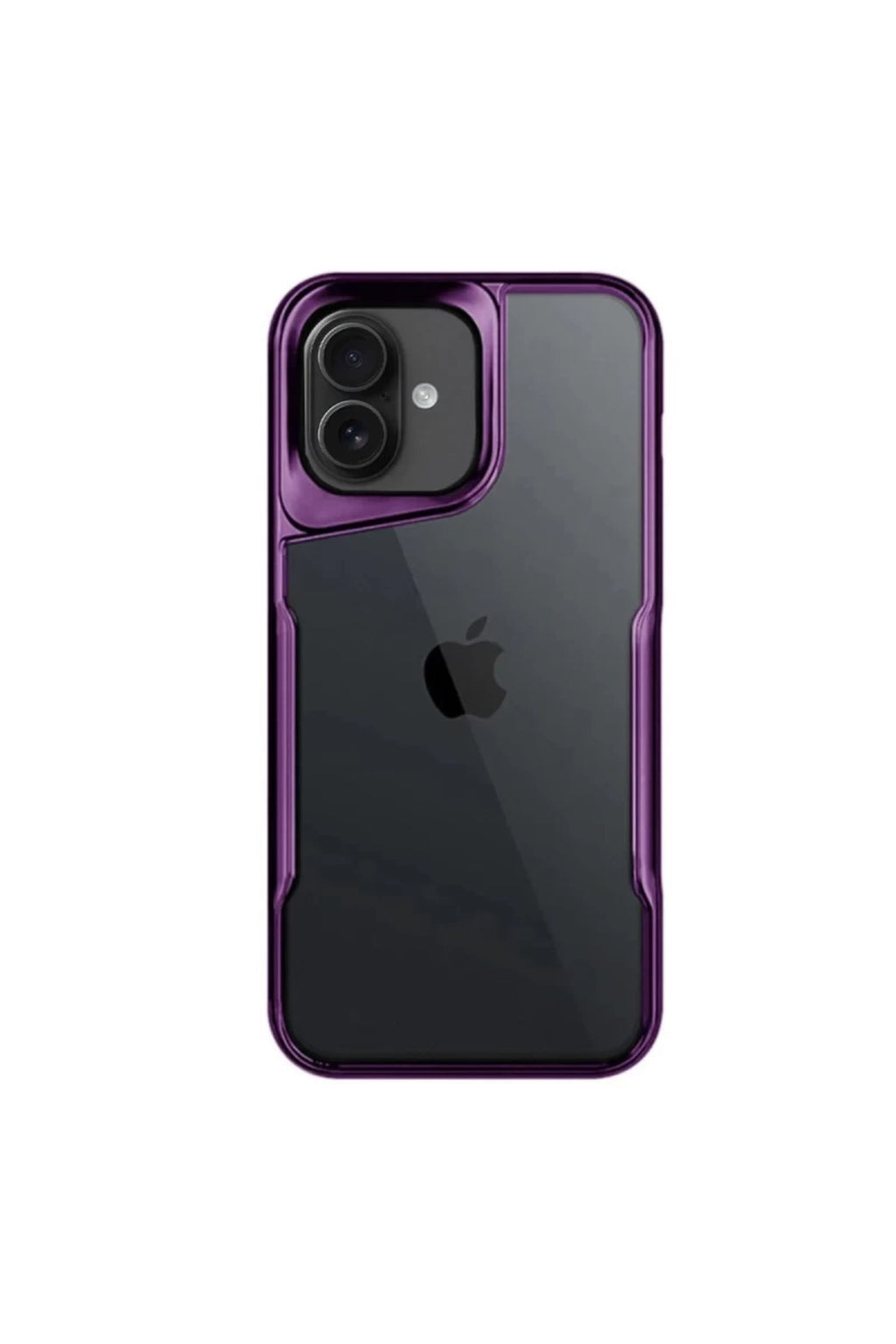 Apple iPhone 16 Uyumlu Kılıf Boyi Silikon Kapak - Derin Mor