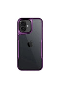 Apple iPhone 16 Uyumlu Kılıf Boyi Silikon Kapak - Derin Mor