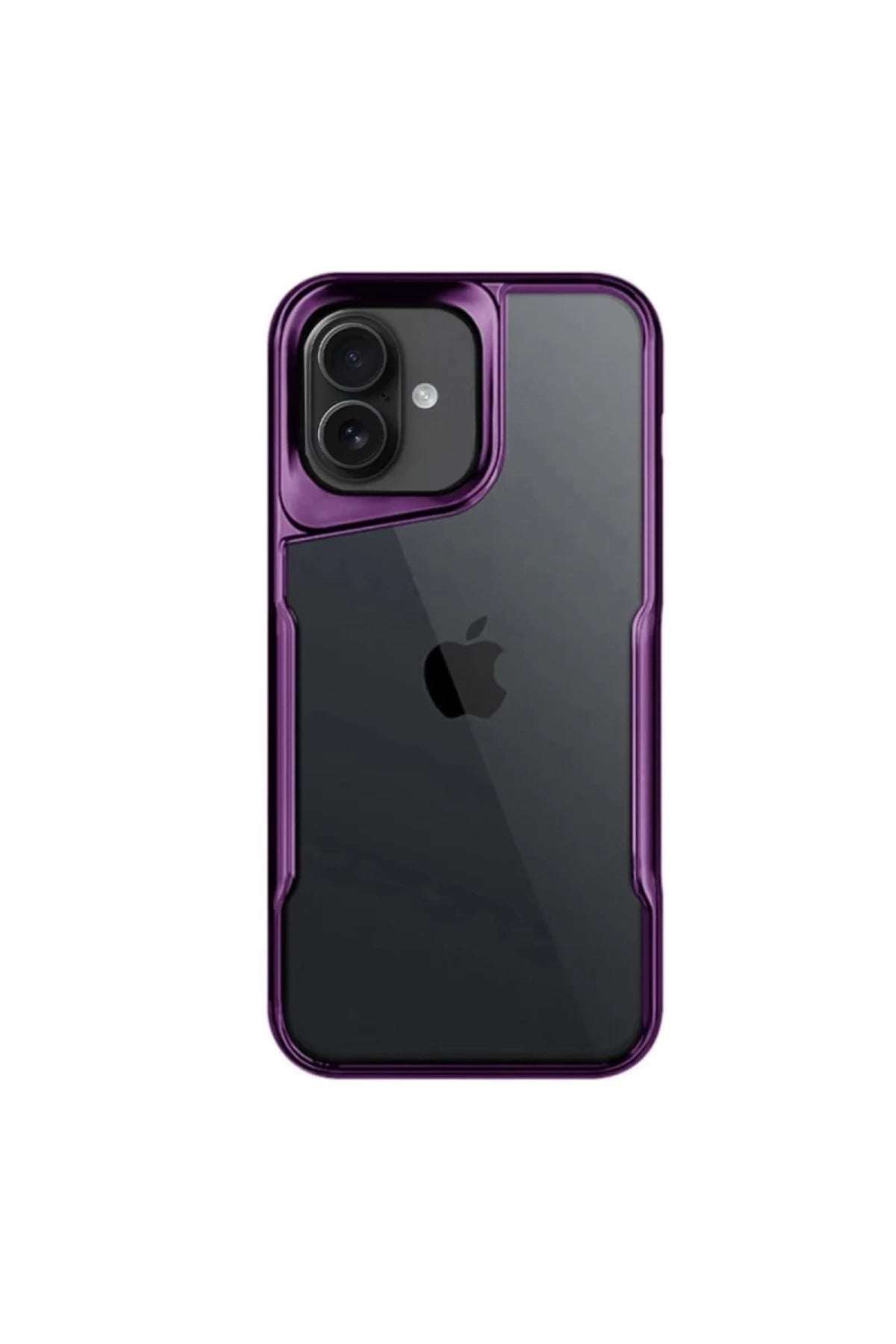 Apple iPhone 16 Uyumlu Kılıf Boyi Silikon Kapak - Derin Mor