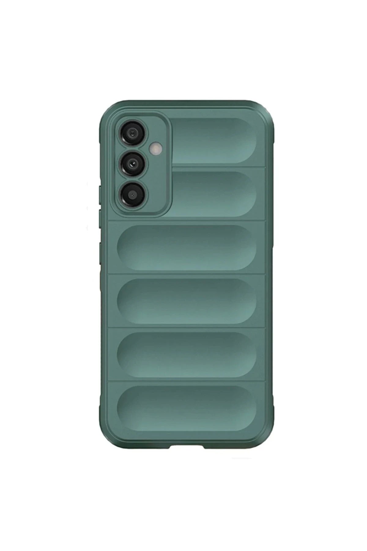 Samsung A56 Kılıf Optimum Silikon - Koyu Yeşil