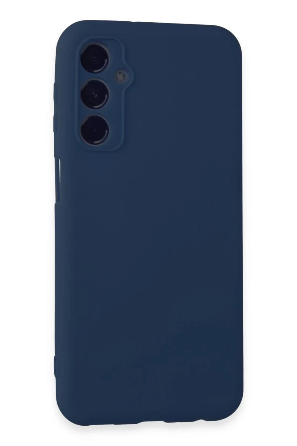 Samsung Galaxy M34 5G Uyumlu Kılıf First Silikon - Lacivert