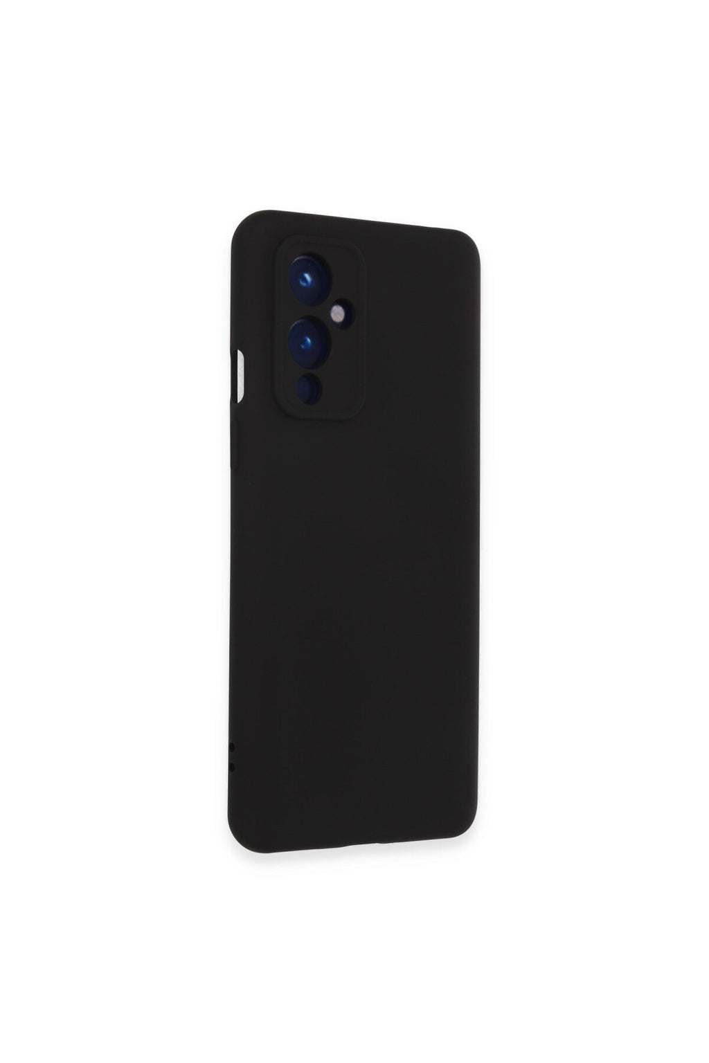 One Plus 9 Kılıf Nano içi Kadife Silikon - Siyah