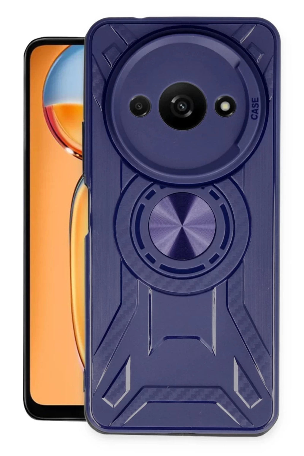Xiaomi Redmi A3 4G Uyumlu Kılıf Lincoln Silikon - Lacivert