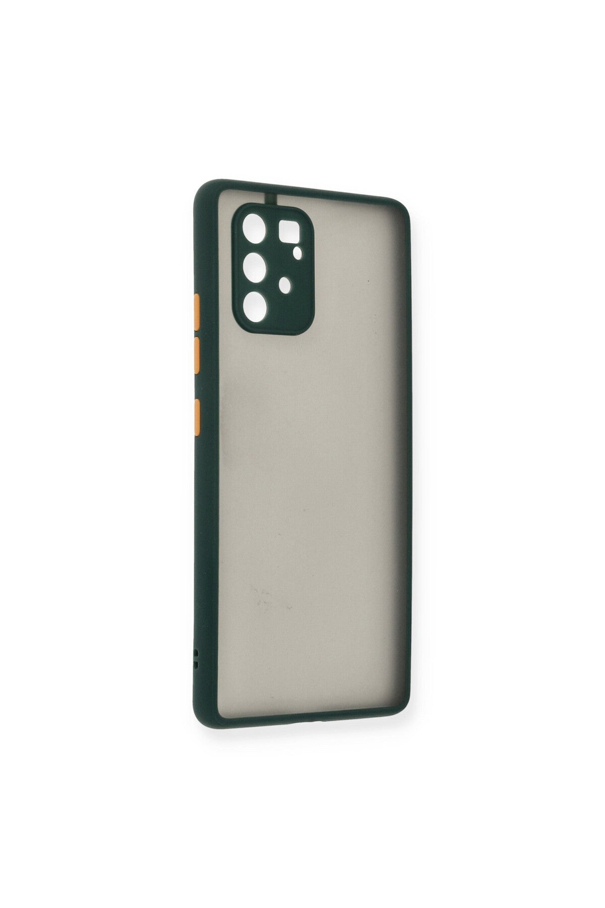 Samsung Galaxy A91 / S10 Lite Kılıf Montreal Silikon Kapak - Yeşil