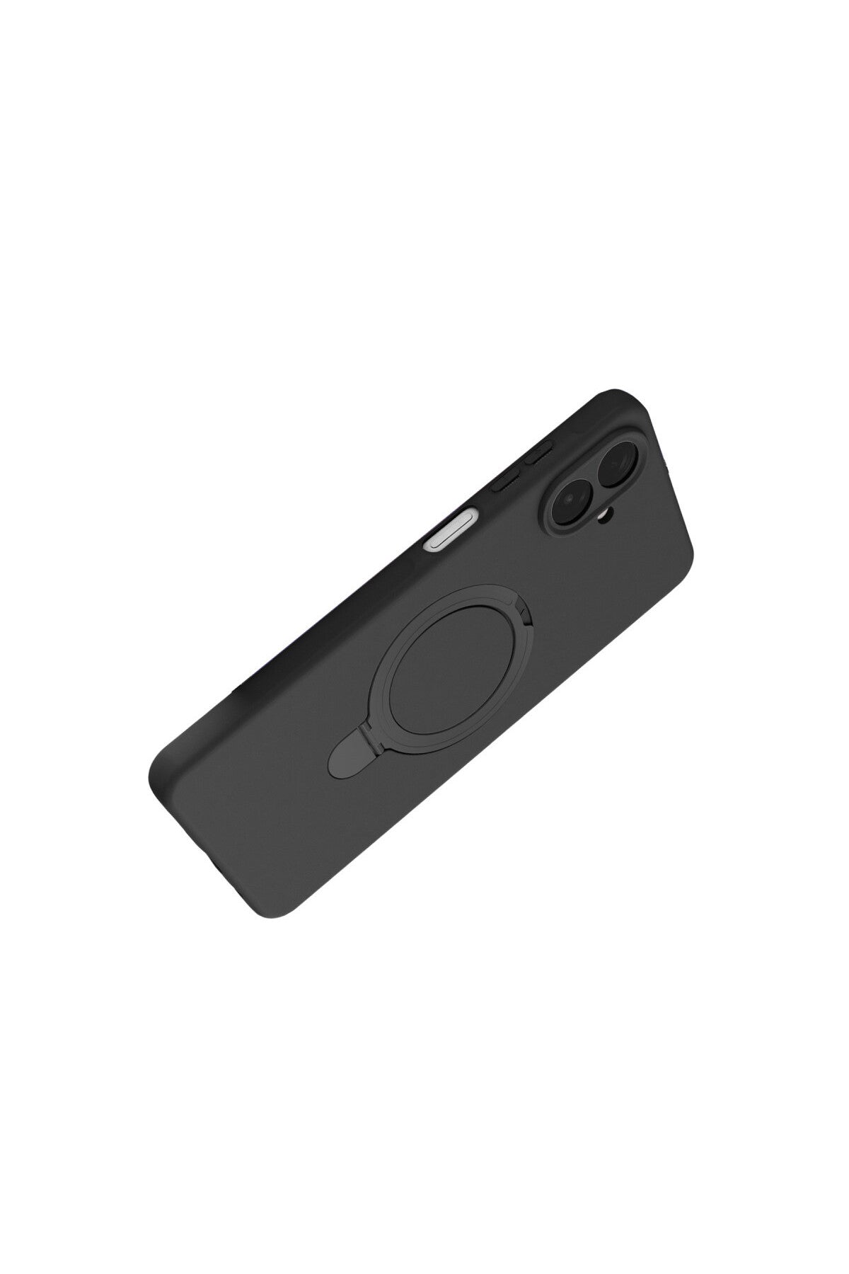 Samsung Galaxy A07 4G Uyumlu Regal Magsafe Standlı Kapak - Siyah