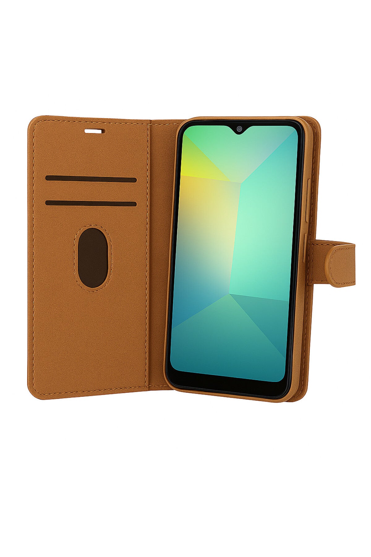 Realme C75 4G Uyumlu Trend S Plus Kapaklı Kılıf - Taba