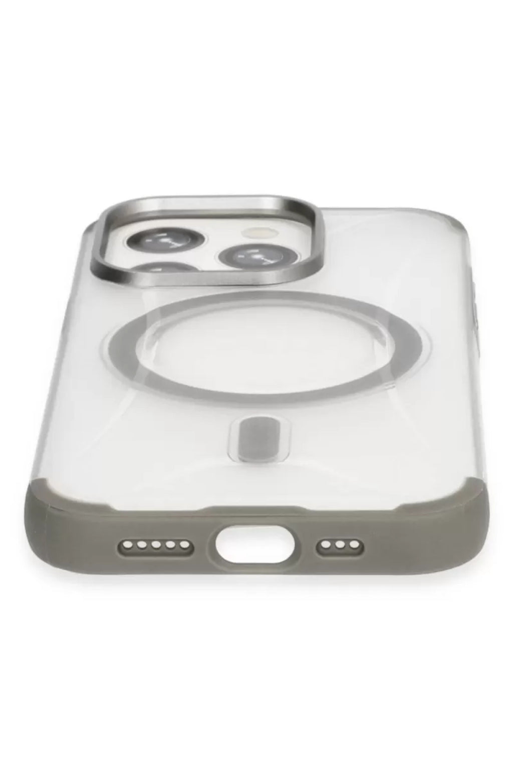 Joko Apple iPhone 15 Pro Uyumlu Hilton Magsafe Kapak - Titan Gri
