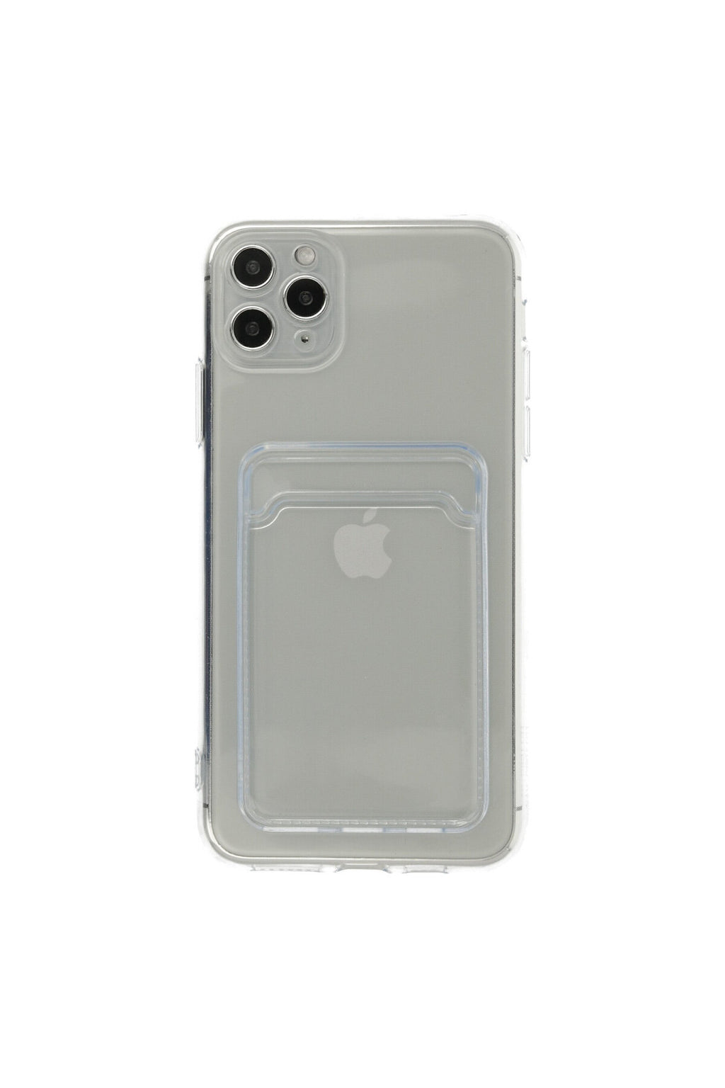 Apple iPhone 11 Pro Max Uyumlu Kılıf Kart Şeffaf Silikon - Şeffaf