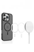 Joko Apple iPhone 16 Plus Uyumlu Flet Lens Magsafe Kapak - Turuncu