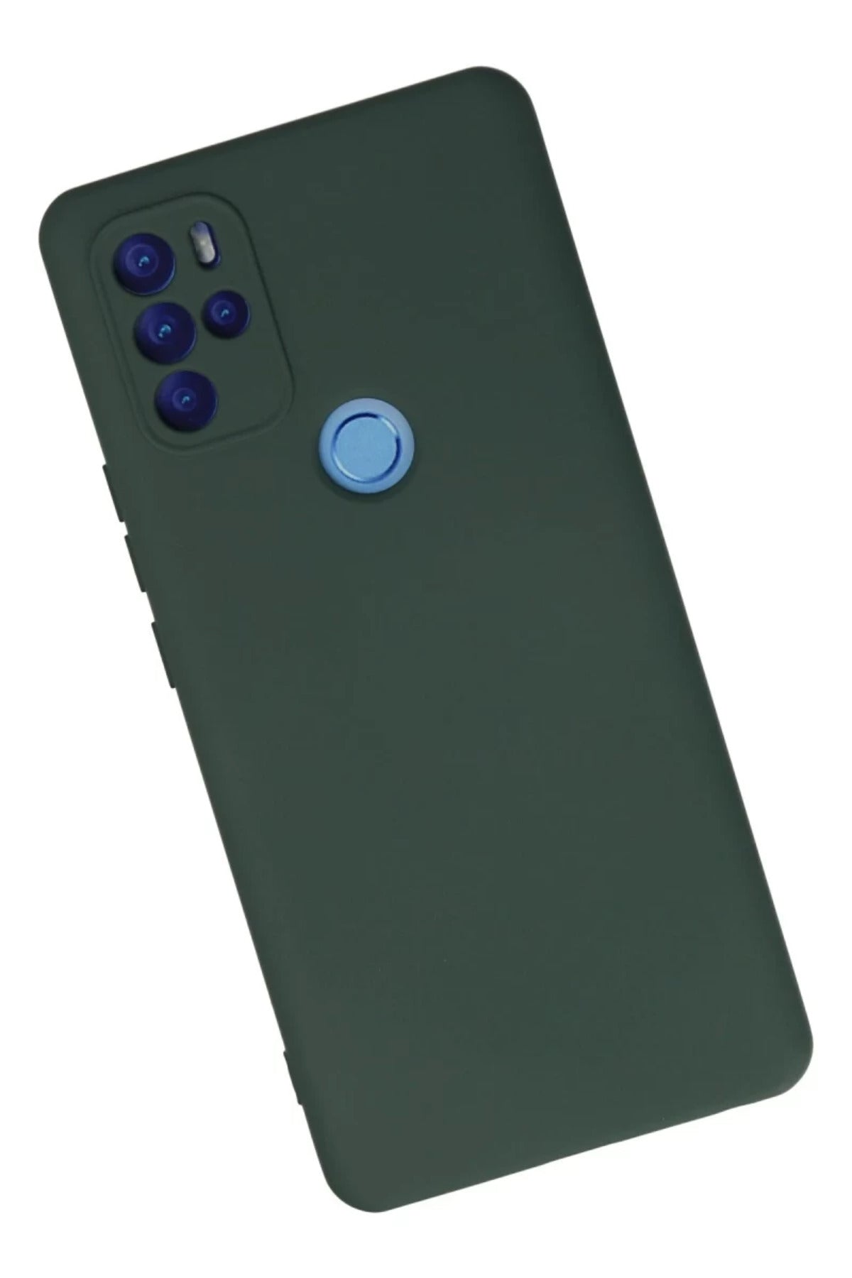General Mobile GM 21 Pro Kılıf Nano içi Kadife Silikon - Koyu Yeşil