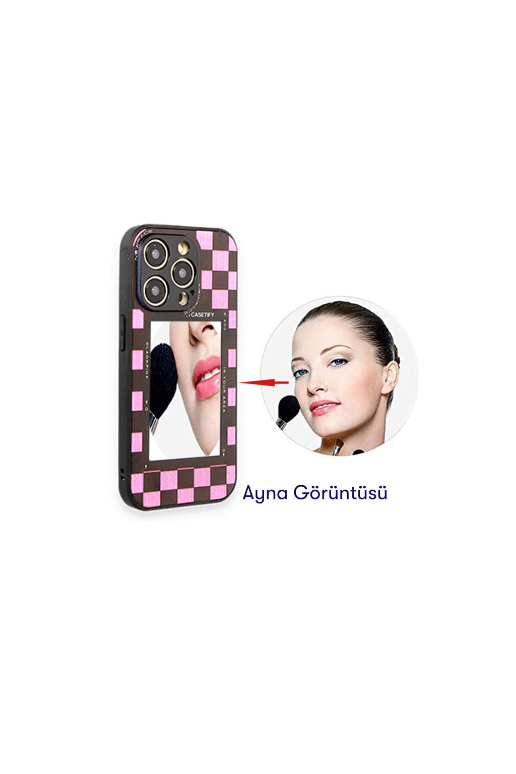 Samsung Galaxy A73 5G Uyumlu Kılıf Mirror Desenli Kapak - Mirror - 9
